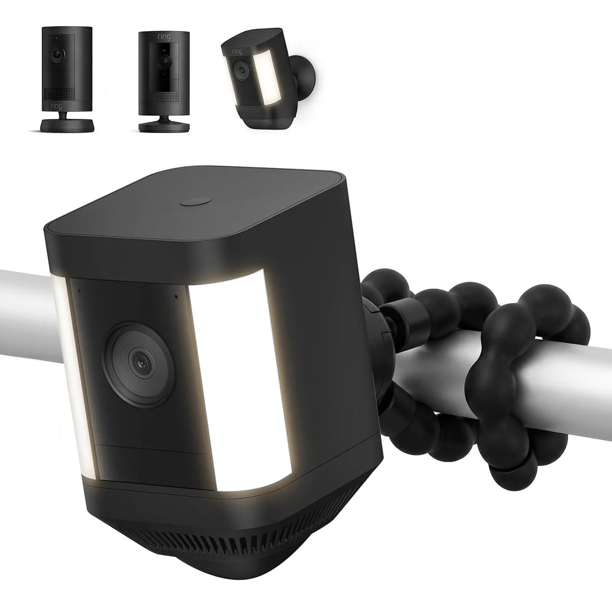  ALERTCAM MNZ201 Flexible Tripod Mount for Ring Battery Cameras, Black — product photo
