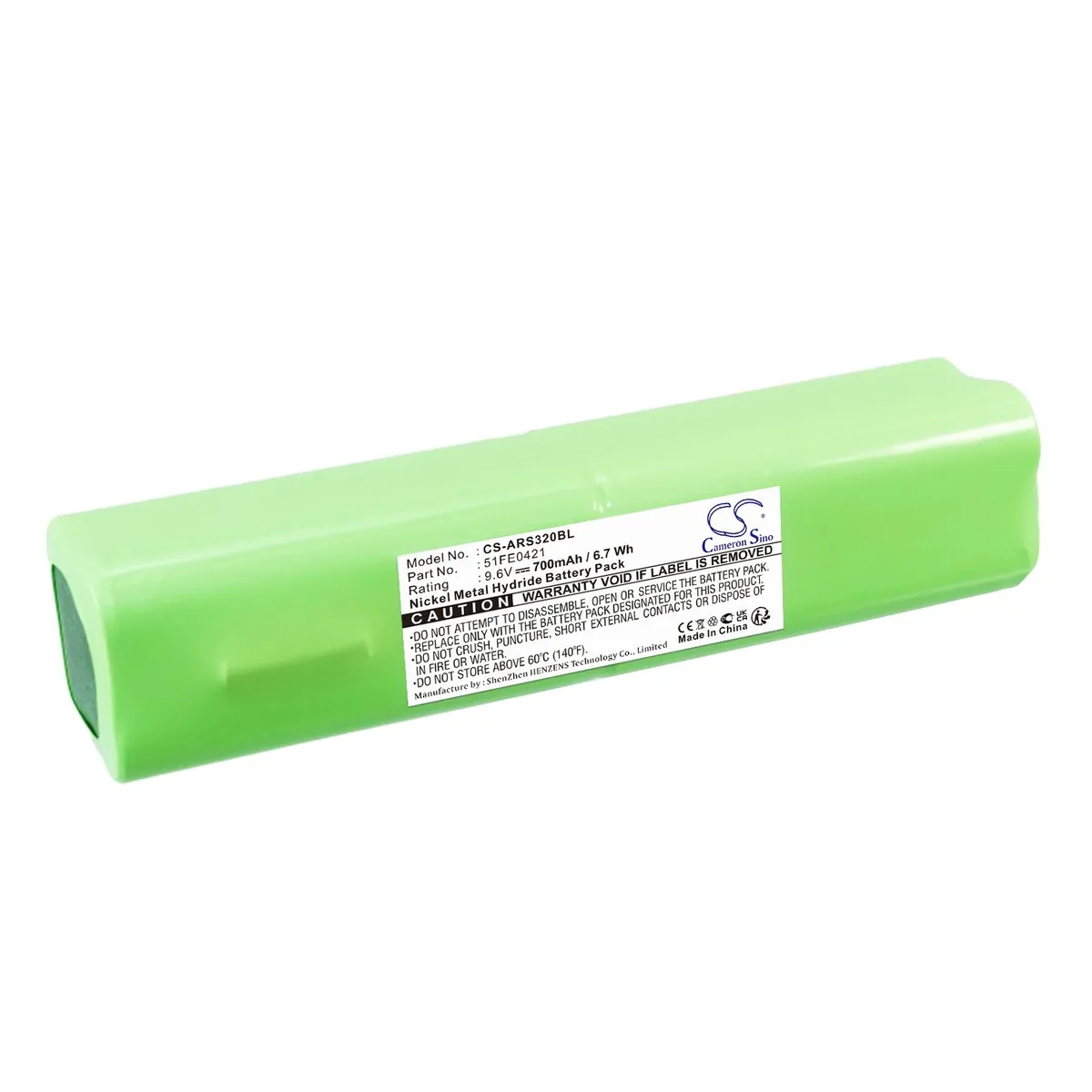 Estry Estry RS320 Standard Battery 9.6V 700mAh 51FE0421 — product photo