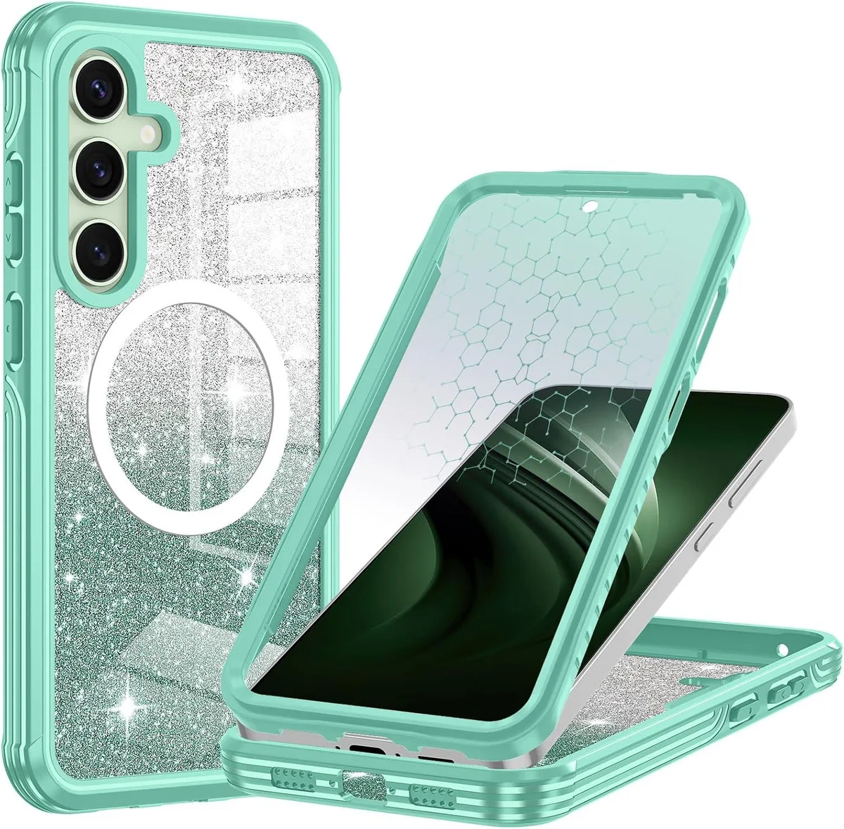 Transcend Transcend Galaxy S24 FE Magnetic Case Green — product photo