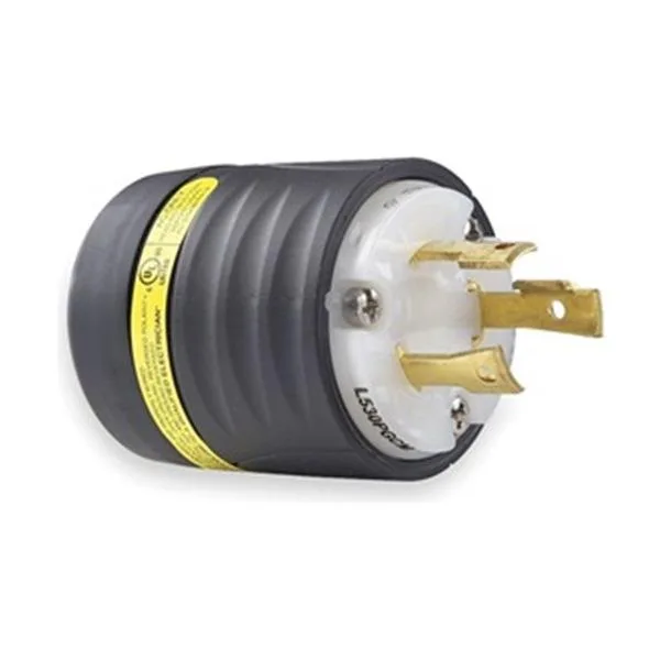 Pass &amp; Seymour Pass &amp; Seymour L530PGCM Ground Monitoring Plug 125VAC 30A — product photo