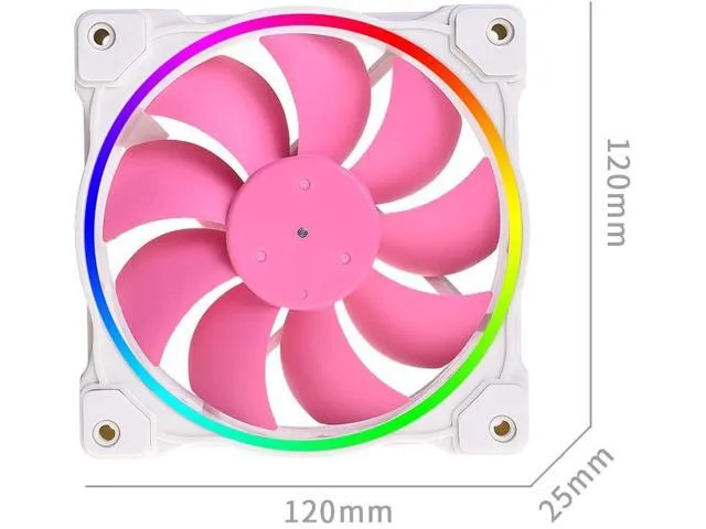 SXDOOL SXDOOL ZF-12025-PINK 120mm ARGB Case Fan Pink — product photo