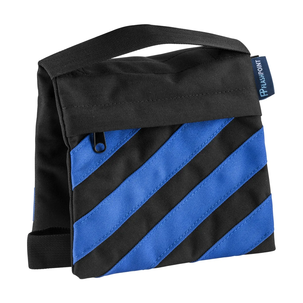 Flashpoint Brand Flashpoint Brand Empty Saddle Sandbag 5 lb Cordura Nylon Blue Black Stripes — product photo