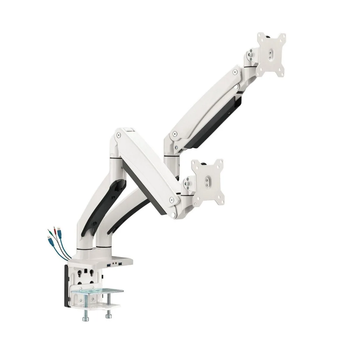 SIIG, Inc SIIG, Inc CEMT3211S1 dual monitor desk mount 17-35" VESA 75/100 USB 3.0 audio — product photo