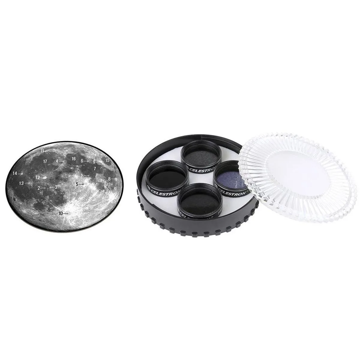 Celestron Celestron Moon Filter Set 1.25" ND96 .9 .6 .3 — product photo