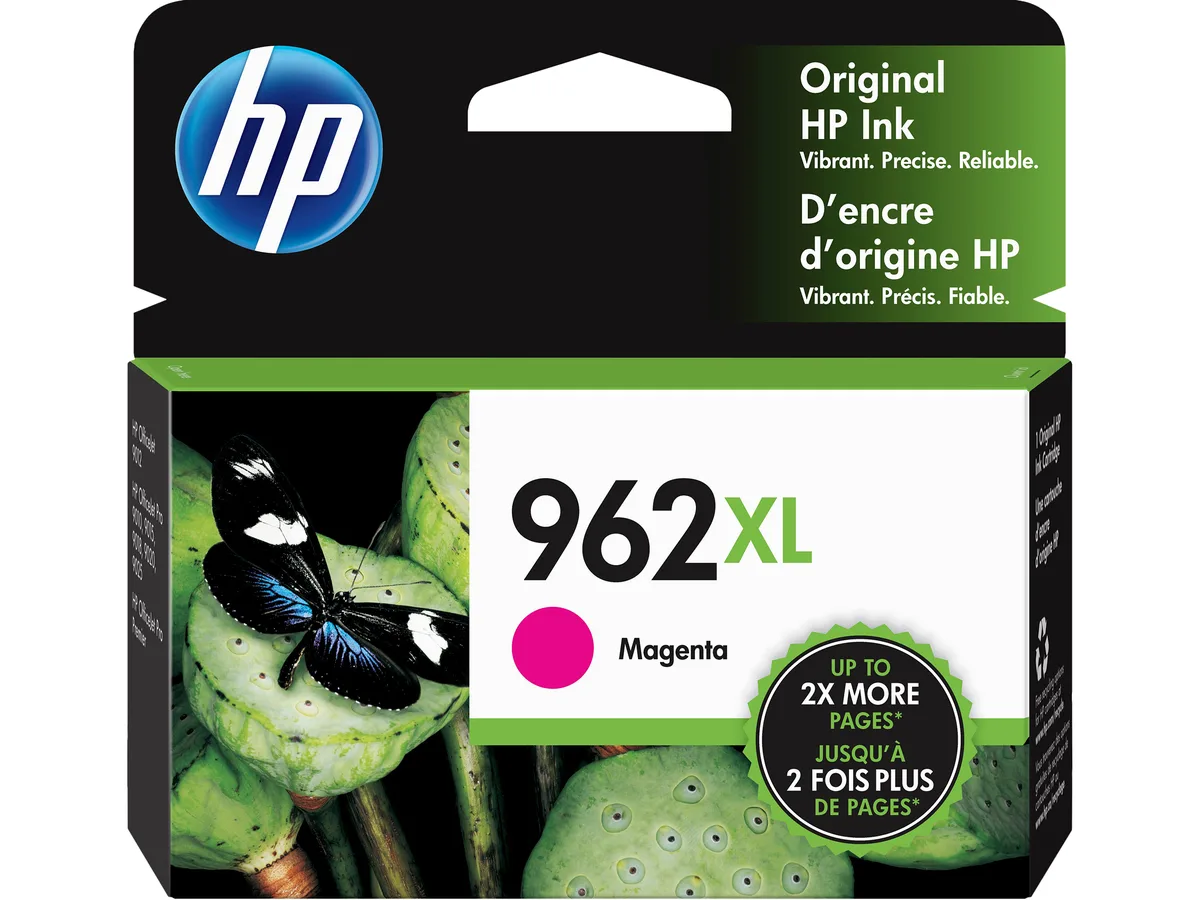 HP HP 962XL High Yield Magenta Ink Cartridge 3JA01AN#140 1600 Pages — product photo