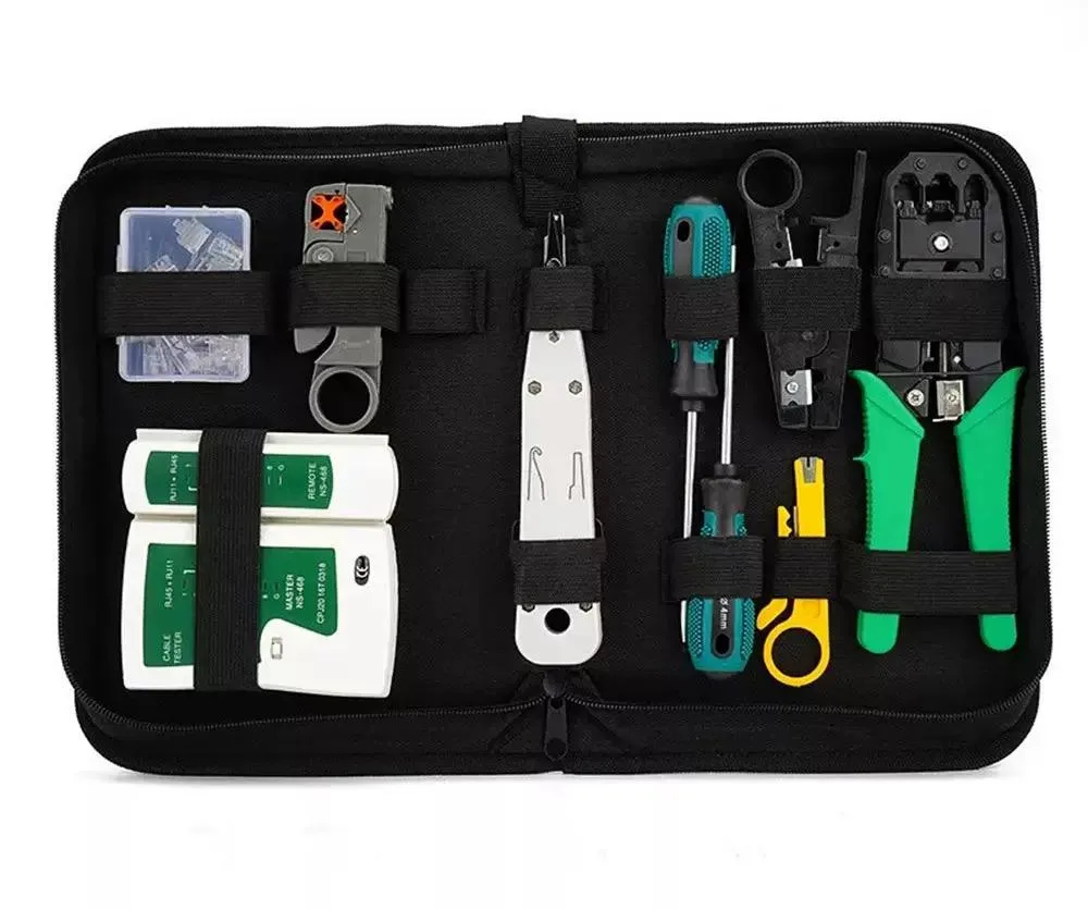 BFKK BFKK 11-in-1 Network Tool Kit with Crimper Tester Punch Down — product photo