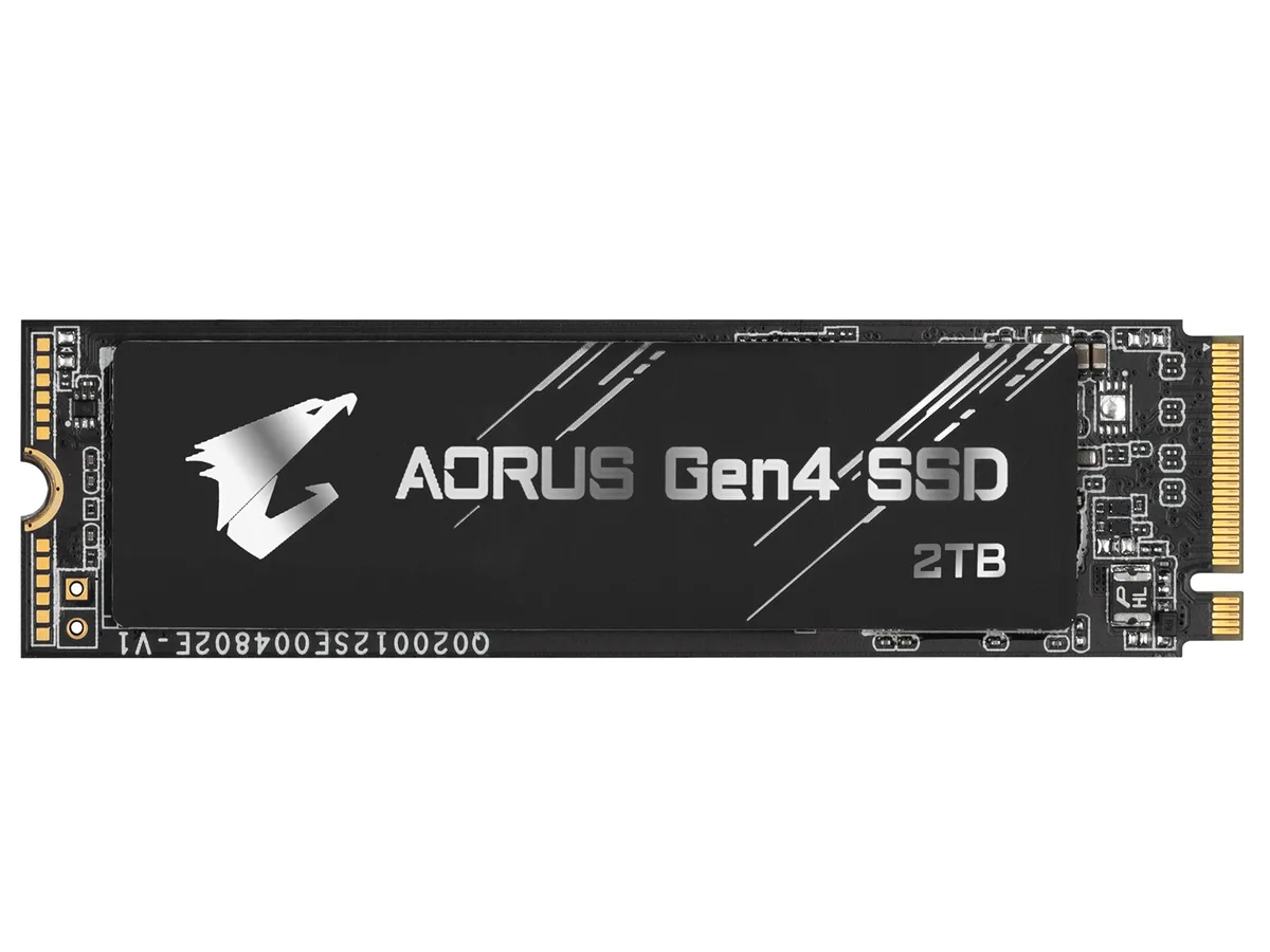 GIGABYTE GIGABYTE AORUS Gen4 GP-AG42TB 2TB M.2 2280 PCIe 4.0 x4 NVMe internal SSD — product photo