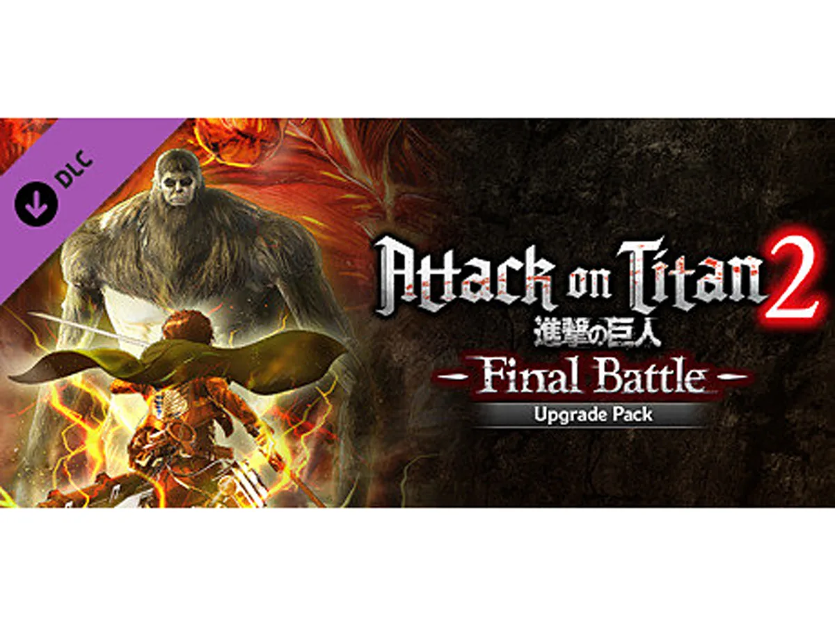 KOEI TECMO AMERICA CORP. KOEI TECMO AMERICA CORP. KT0040 Attack on Titan 2: Final Battle Upgrade Pack downloadable game — product photo