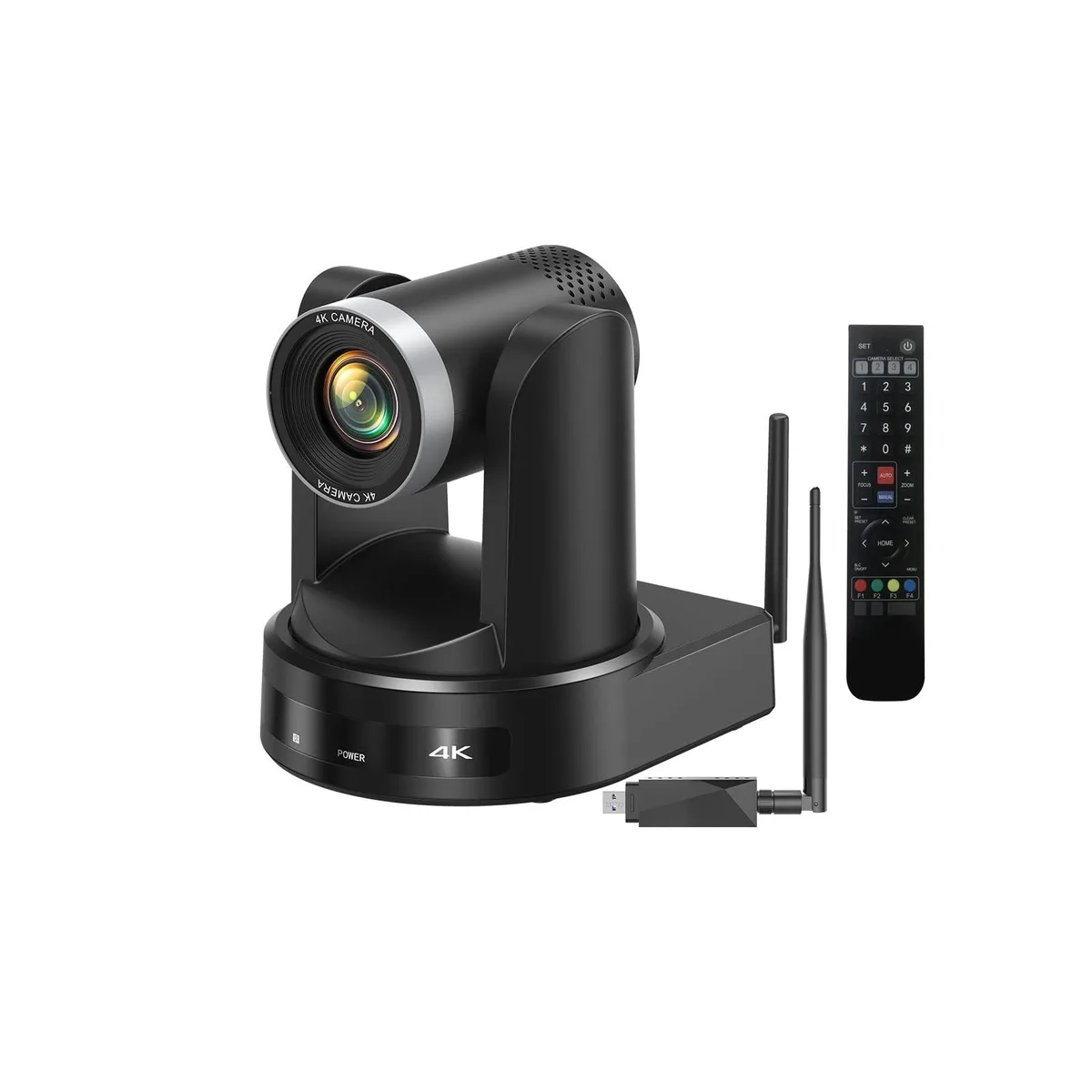 BoYata BoYata 4K Wireless PTZ Camera AI Auto Tracking 12X Zoom 2 in 1 accessory — product photo