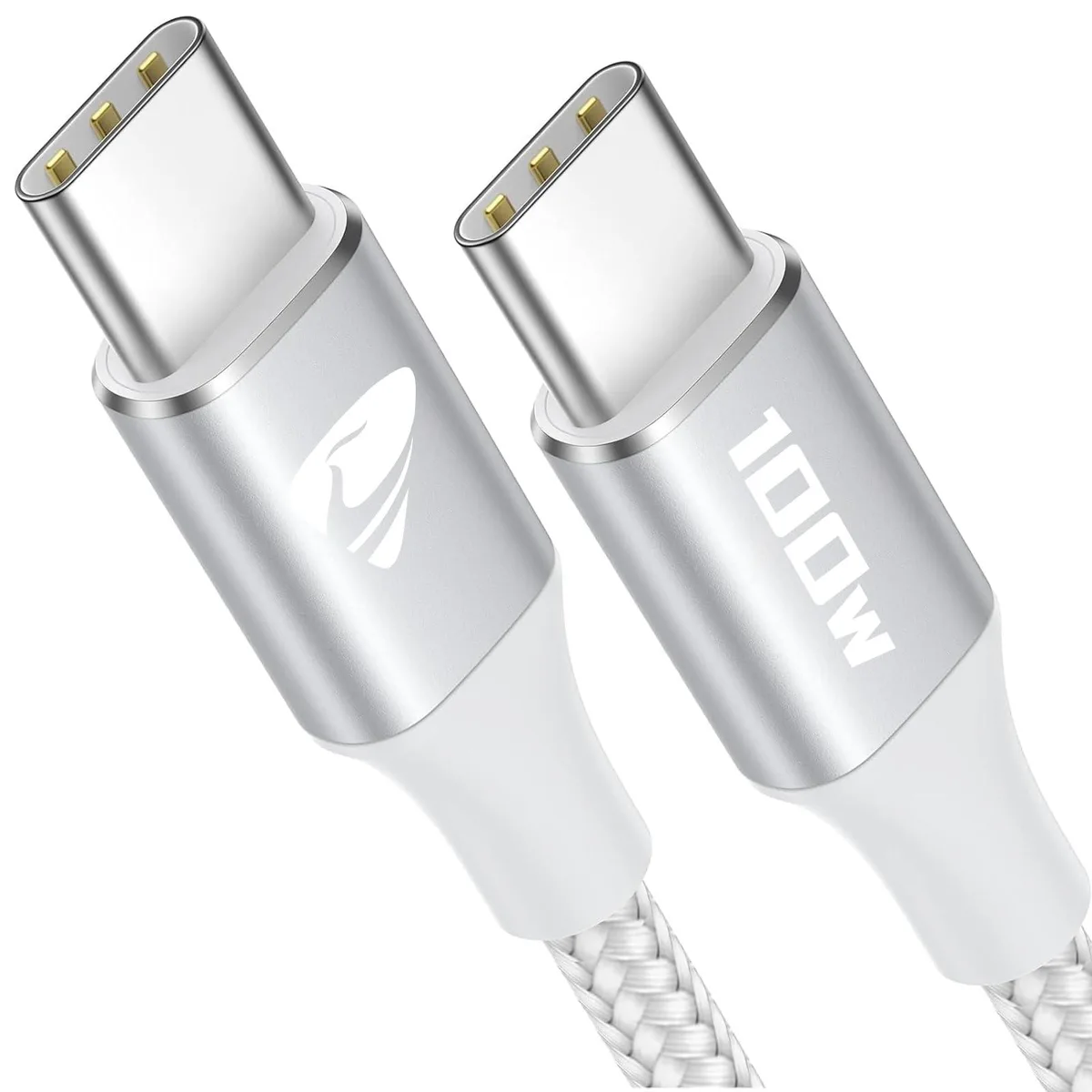 No Sew No Sew USB-C to USB-C Cable 100W 6ft White — product photo