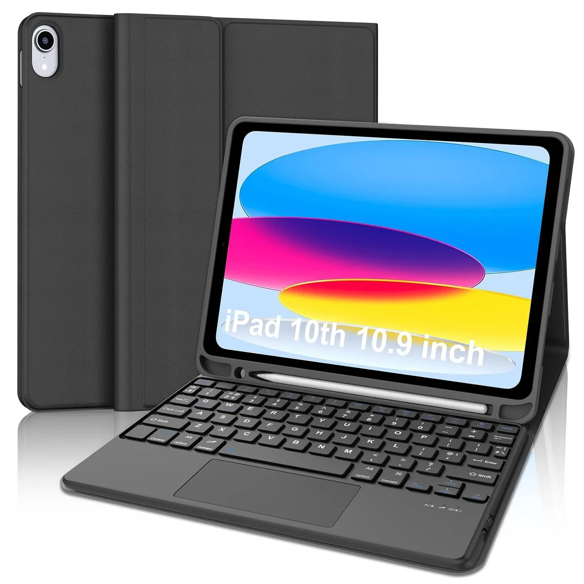 Barrow Mods Barrow Mods iPad 11th/10th Gen Keyboard Case with Trackpad 2 in 1 accessory — product photo