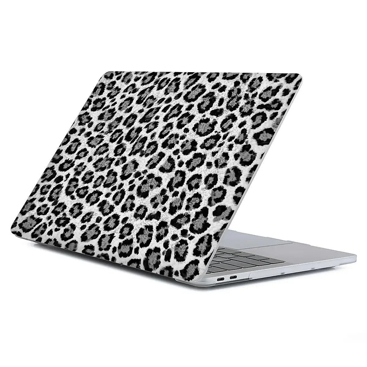 Universal Universal MacBook Air 13.3/13.6 Inch Case Retro Leopard Print 2 in 1 accessory — product photo