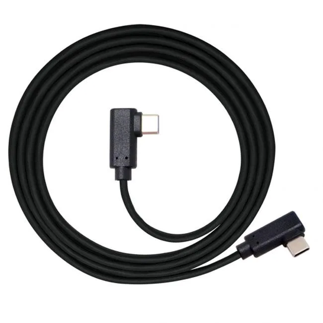 xiwai xiwai USB-C to USB-C cable Gen2 10Gbps 65W dual 90° angled — product photo