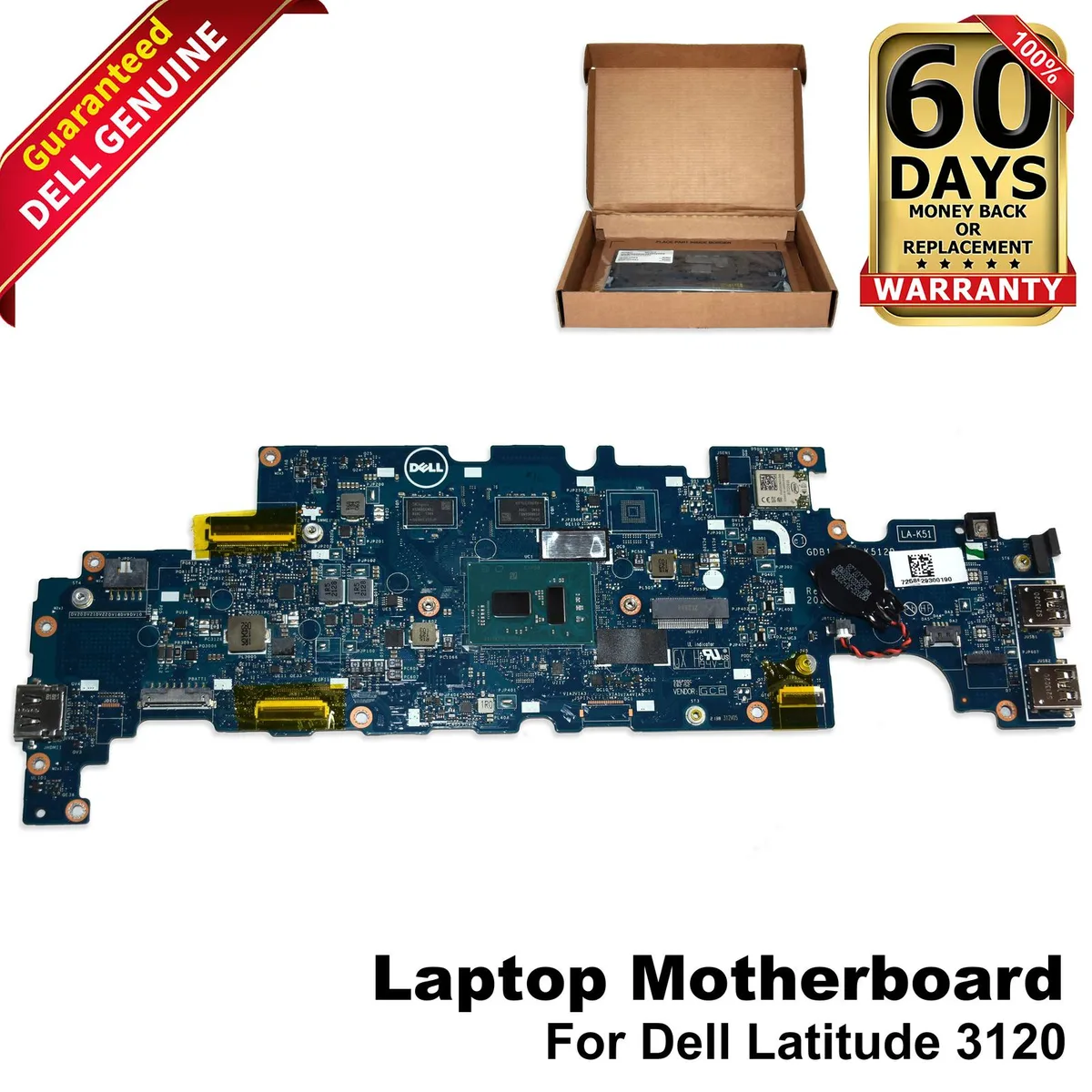 DELL DELL LA-K512P motherboard Intel Celeron N5100 4GB LPDDR4x — product photo