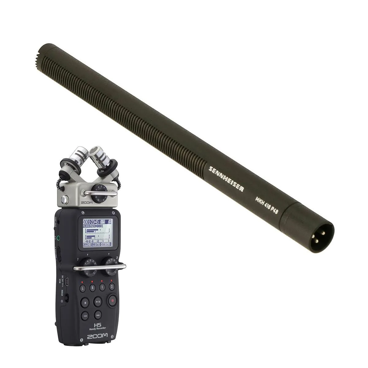 Sennheiser Sennheiser MKH-416 Microphone Bundle with Zoom H5 Recorder — product photo