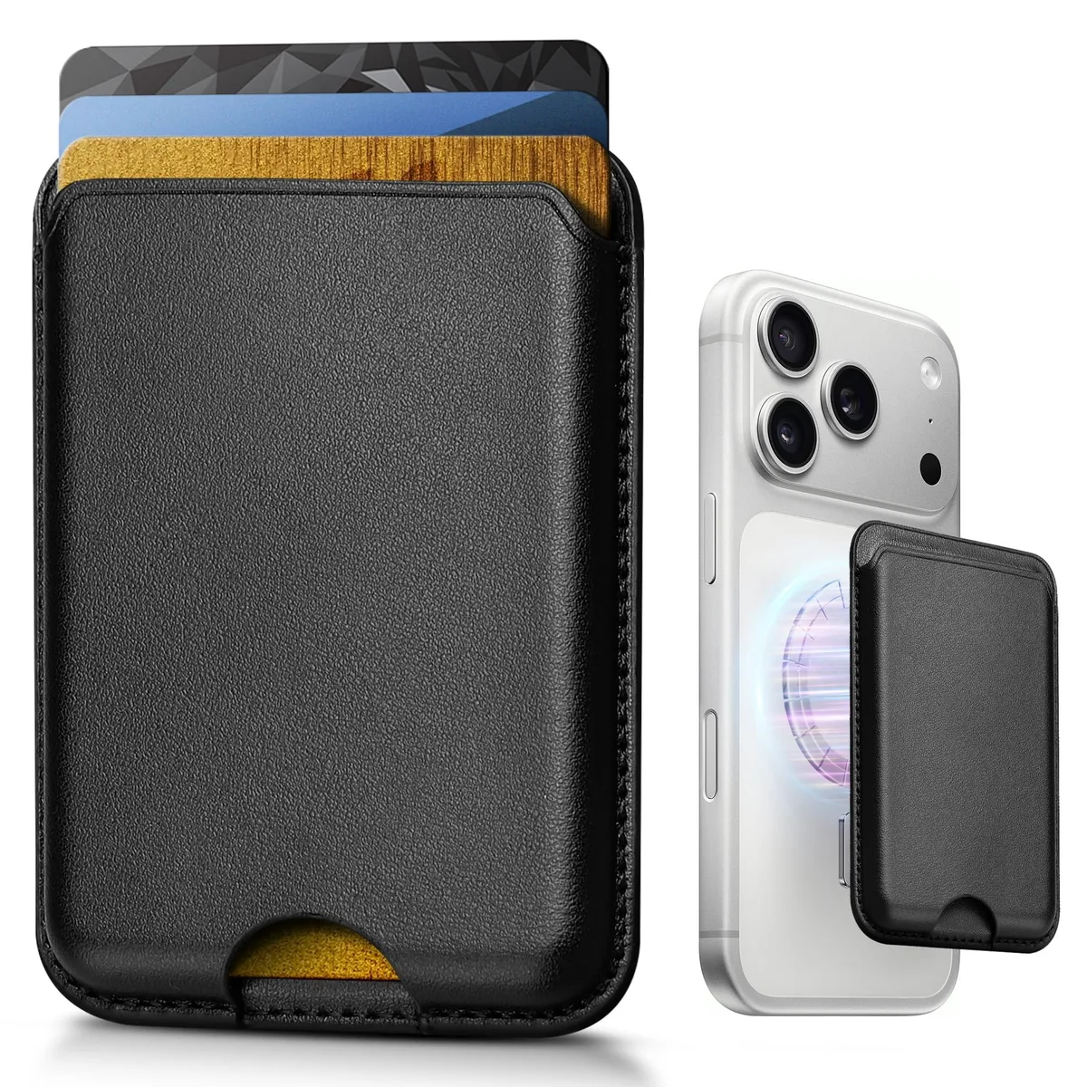 Viator Gear Magnetic Wallet N52 RFID Black — product photo