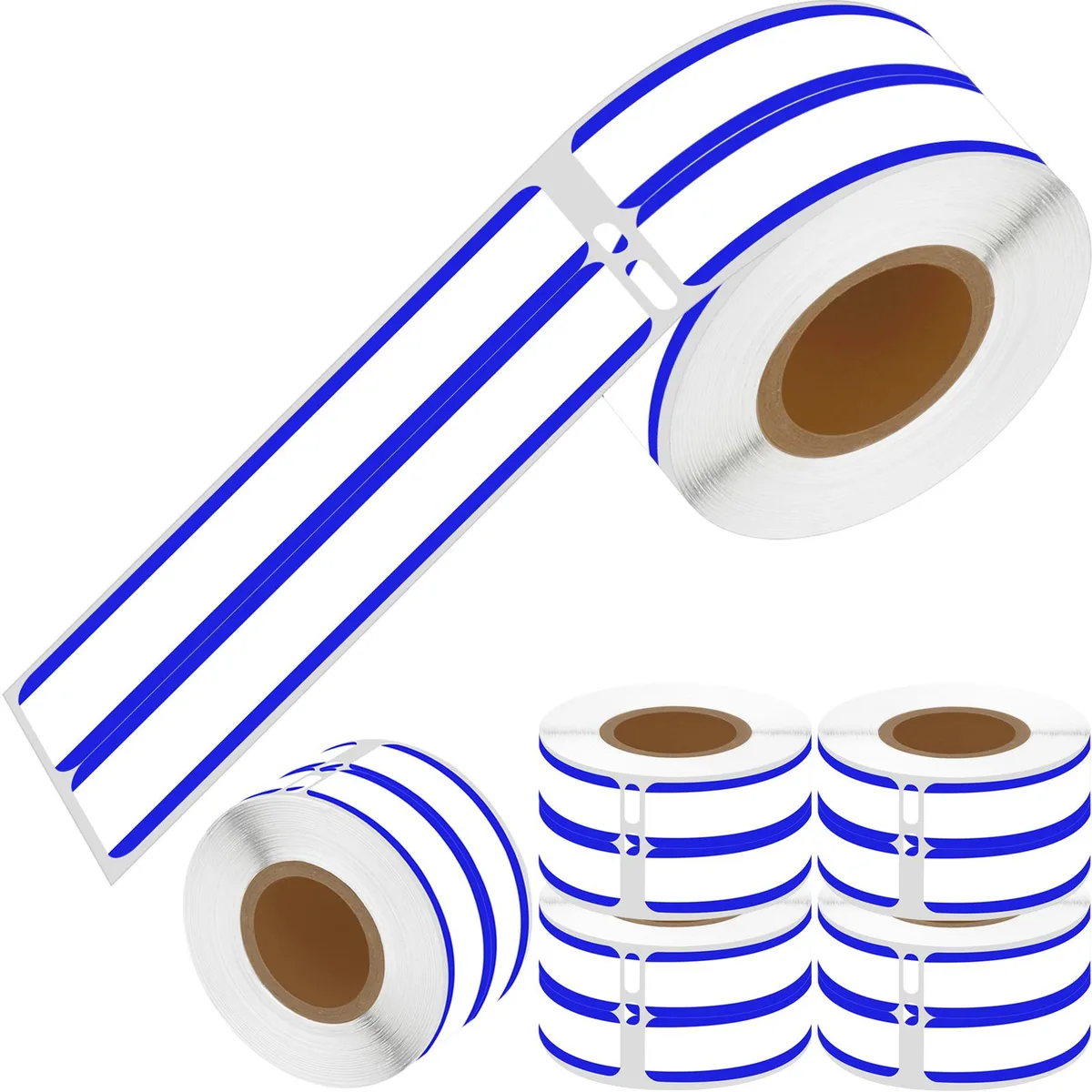 GREENCYCLE GREENCYCLE DM-30275 Label 6 Rolls 9/16" x 3-7/16" 260 Labels/Roll — product photo