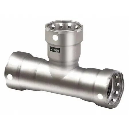 Viega Viega 95105 MegaPress tee 1/2 in press-fit bath hardware — product photo