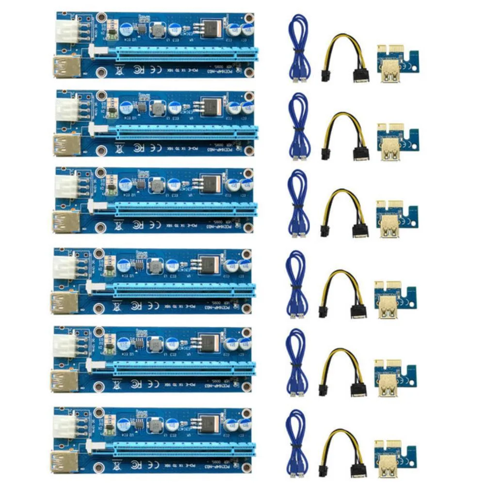 Ruth's sister Ruth's sister PCI-E riser card 009S Blue 60cm USB 3.0 cable internal power cable — product photo