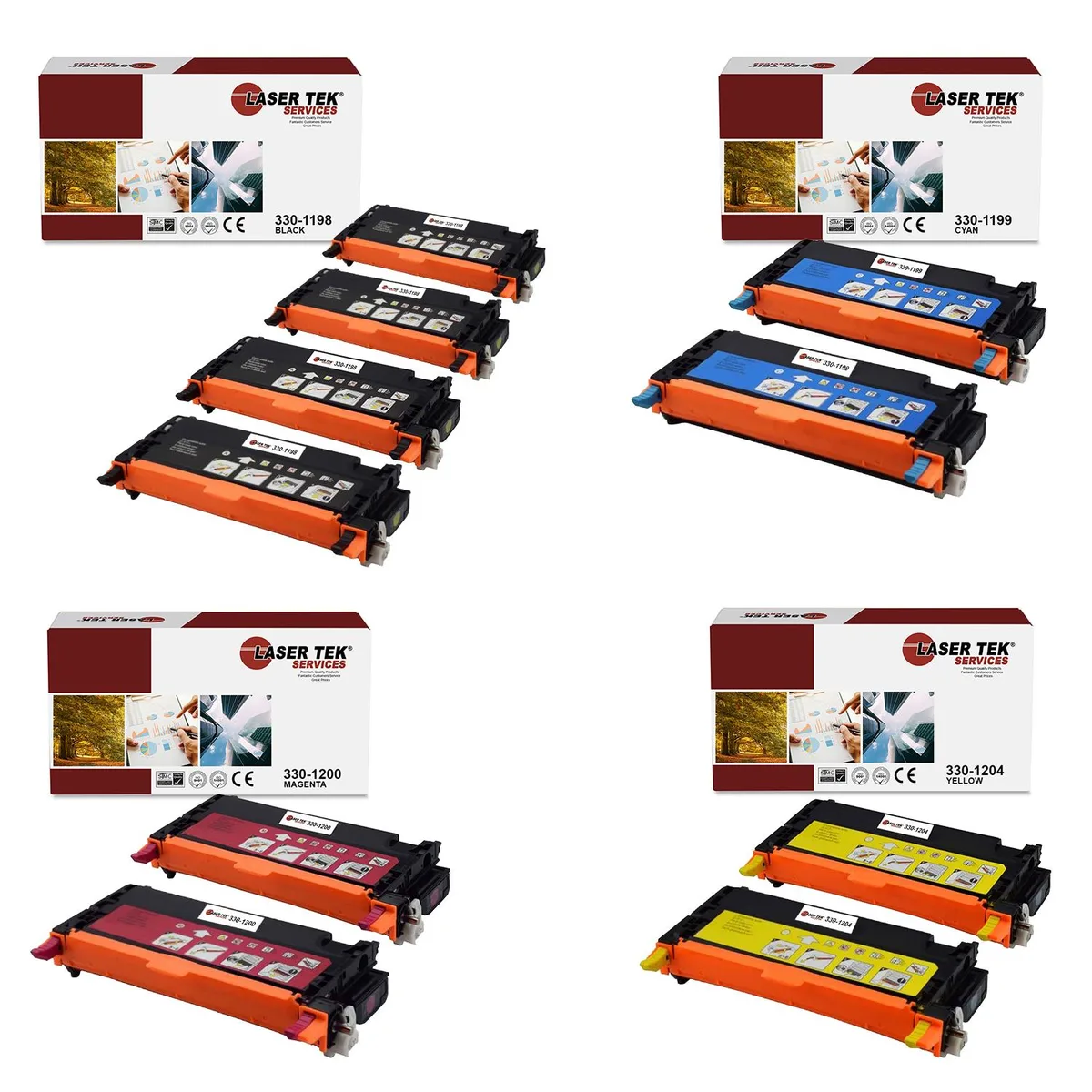 Laser Tek Services Laser Tek Services 3130 Compatible Toner Cartridge 10PK — product photo