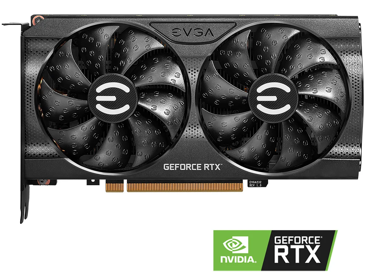 EVGA EVGA GeForce RTX 3060 Ti XC 08G-P5-3663-KR graphics card — product photo