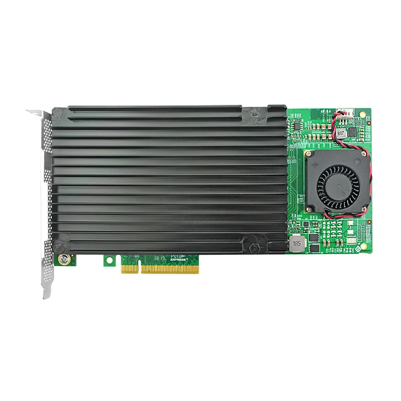 Shenzhen Lianrui Information Technology Shenzhen Lianrui Information Technology LRNV9524-4I PCIe 3.0 x8 to 4 M.2 NVMe expansion card — product photo