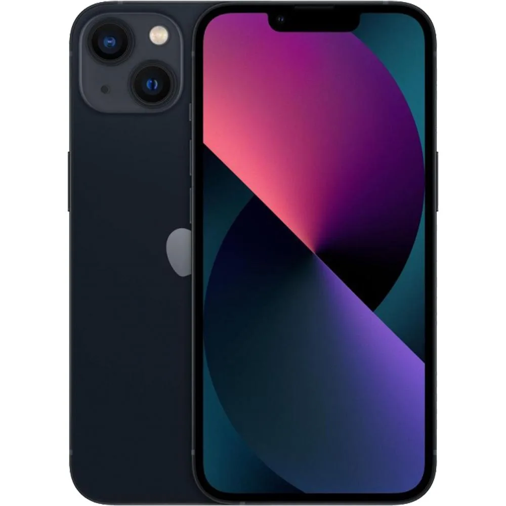 Apple Apple iPhone 13 A2482 128GB Midnight cell phones - unlocked — product photo