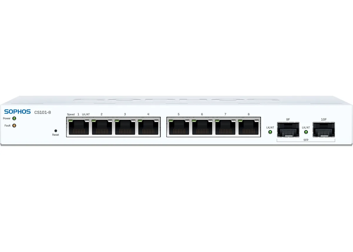 Sophos Sophos C18ATCHEK CS101-8 8-port managed network switch — product photo