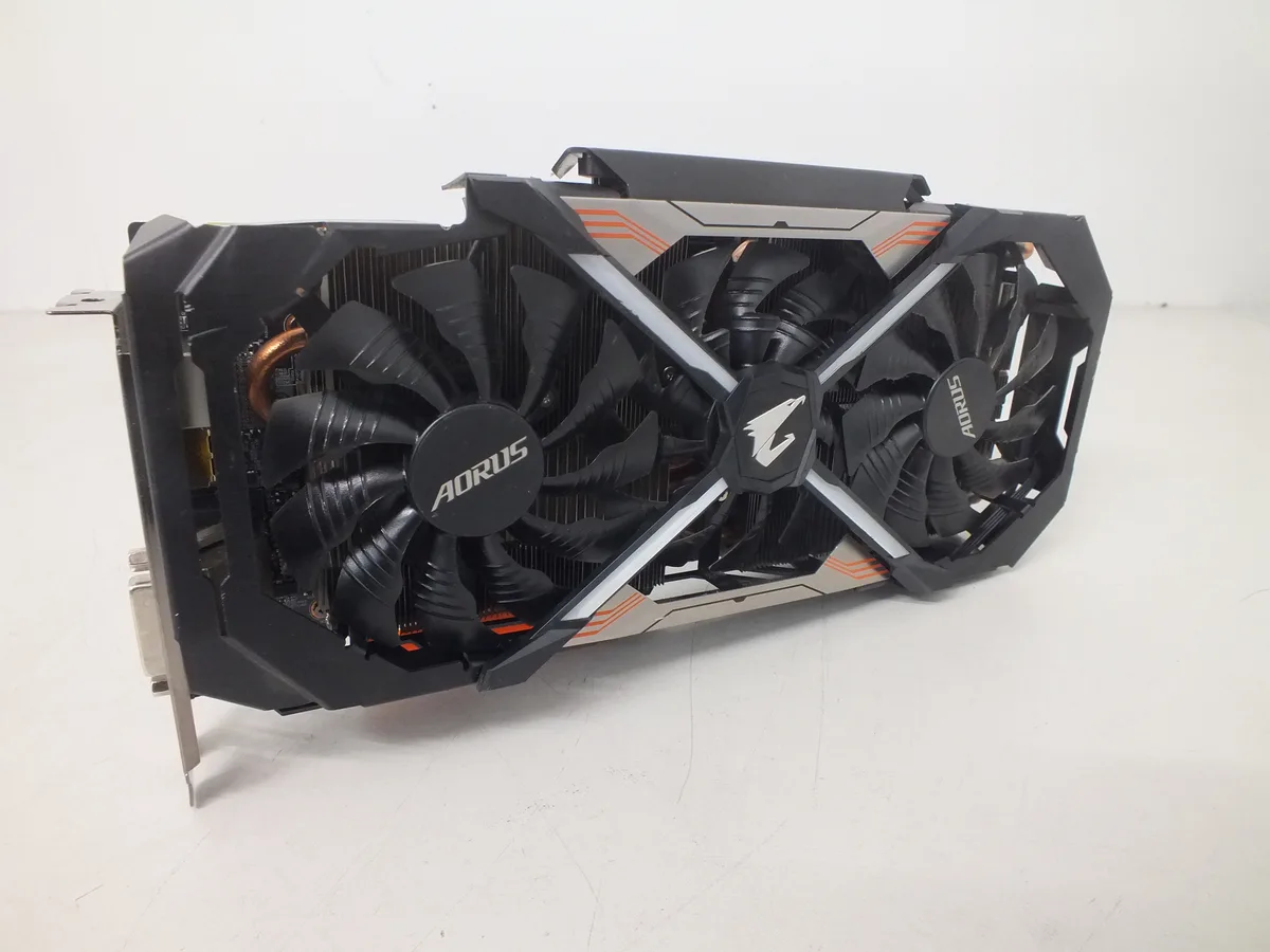 GIGABYTE GIGABYTE AORUS GeForce GTX 1080 Ti 11GB GV-N108TAORUS-11GD graphics card — product photo