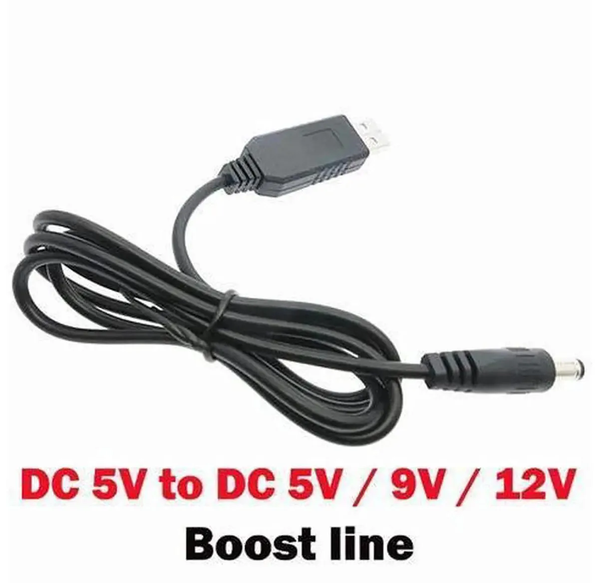 SMUGDESK SMUGDESK USB 5V to 9V/12V Boost Cable 5.5x2.1mm — product photo