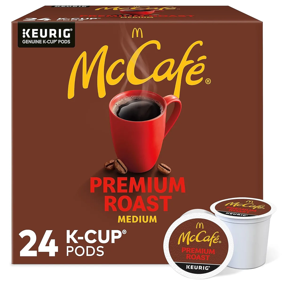 Green Mountain Coffee Green Mountain Coffee 8037 McCafe Premium Roast K-Cup Pods 24 Count — product photo