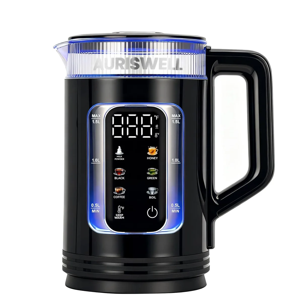  AURISWELL DG-2408B-EL 1.5 L Electric Kettle — product photo