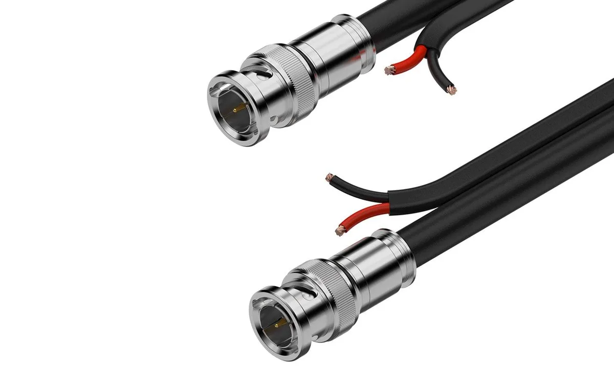 BZBGEAR BZBGEAR BG-CAB-SDIS50 50ft 75-ohm SDI Siamese BNC Cable — product photo