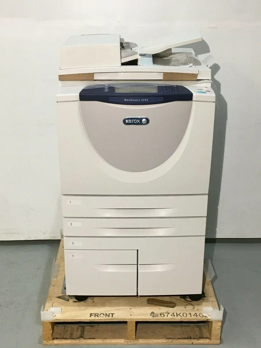 XEROX Xerox WorkCentre 5755 monochrome laser printer 55 ppm 2 GB 250 GB — product photo
