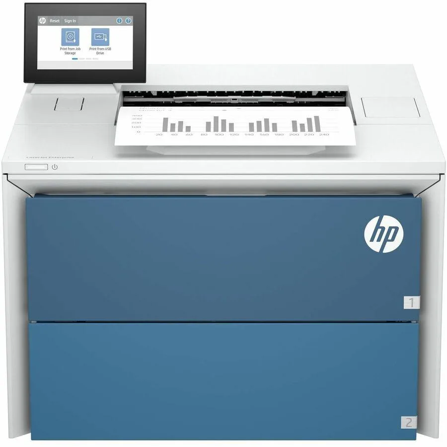 HP HP LaserJet Enterprise 5502dn 675R6A#BGJ laser printer 52 ppm 76 ppm 650 sheets 1200 dpi 6000 pages — fotografie produktu