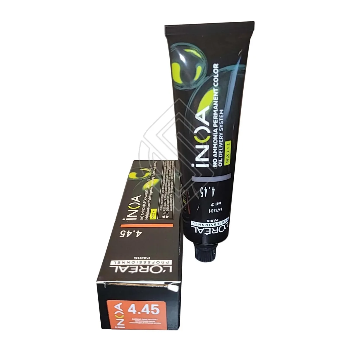 L'Oreal L'Oreal Inoa #4.45 Copper Mahogany Brown Permanent Hair Color 60g — product photo