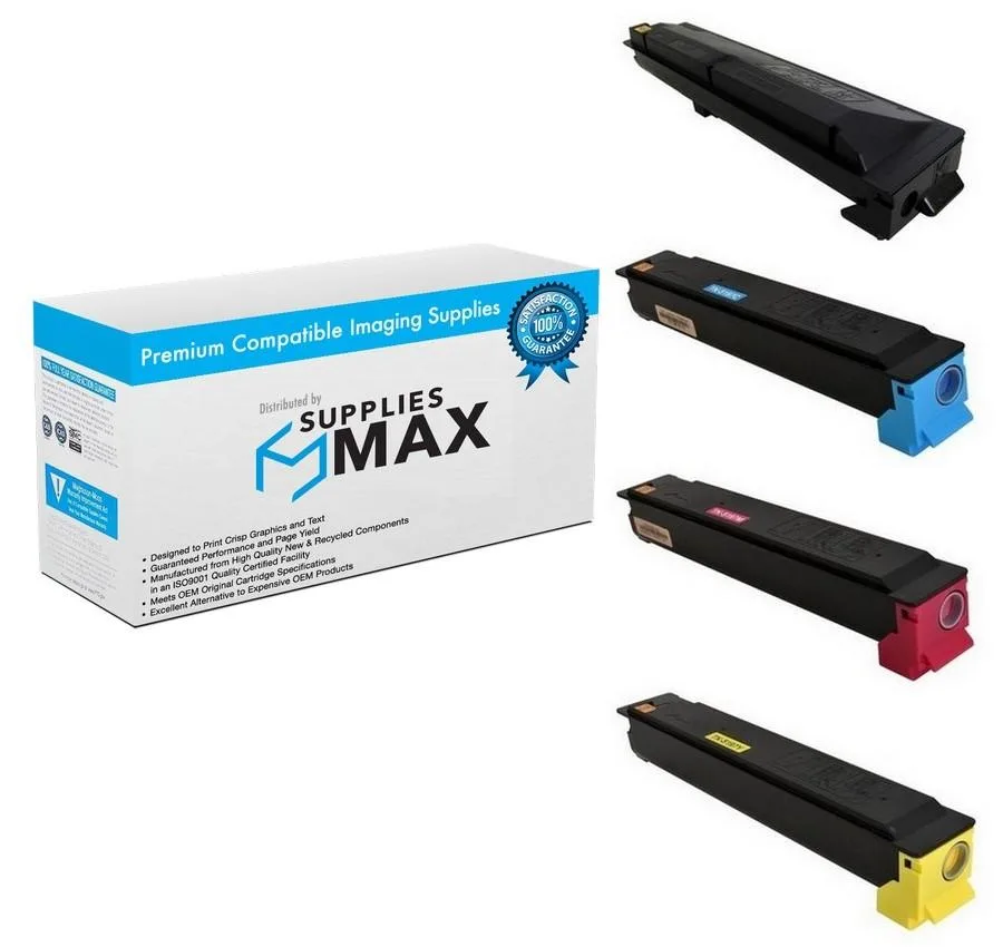 SuppliesMax SuppliesMax Toner Cartridge Combo Pack TK-5199MP (BK/C/M/Y) 15000 Pages — product photo