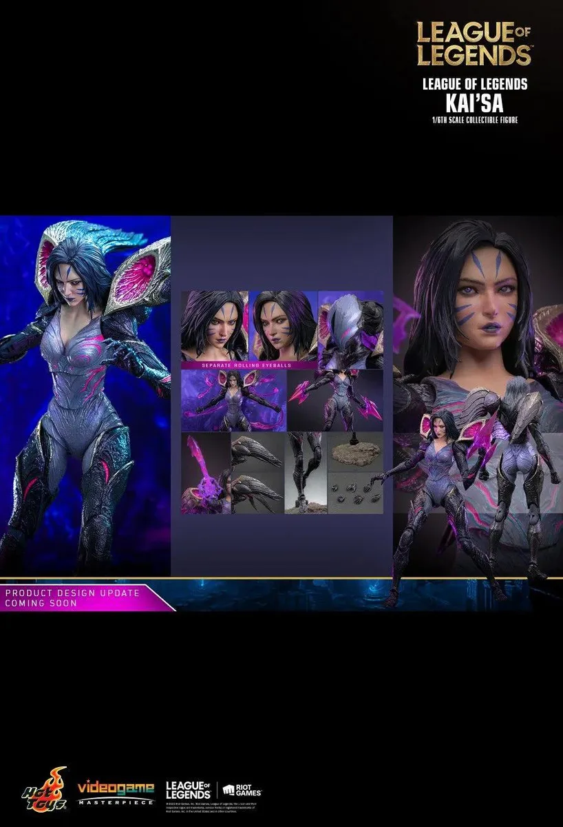 Hot Toys Hot Toys VGM57 League of Legends Kai'Sa 1/6 Action Figure — product photo