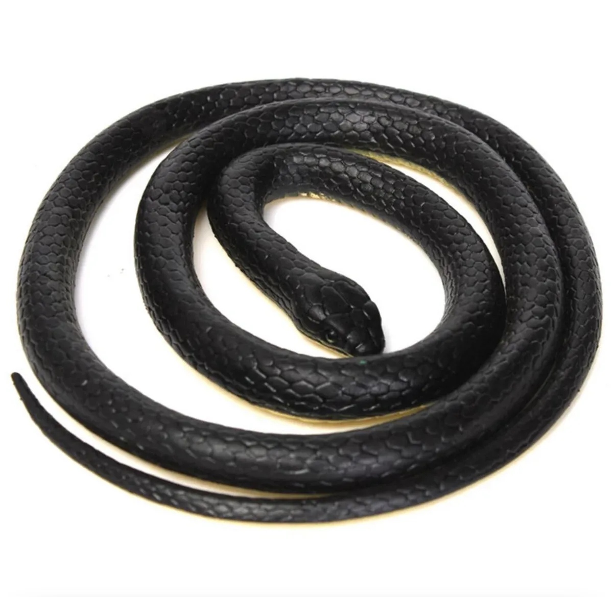 The Perfect Part The Perfect Part Fake Realistic Snake 132cm Black party supply — product photo