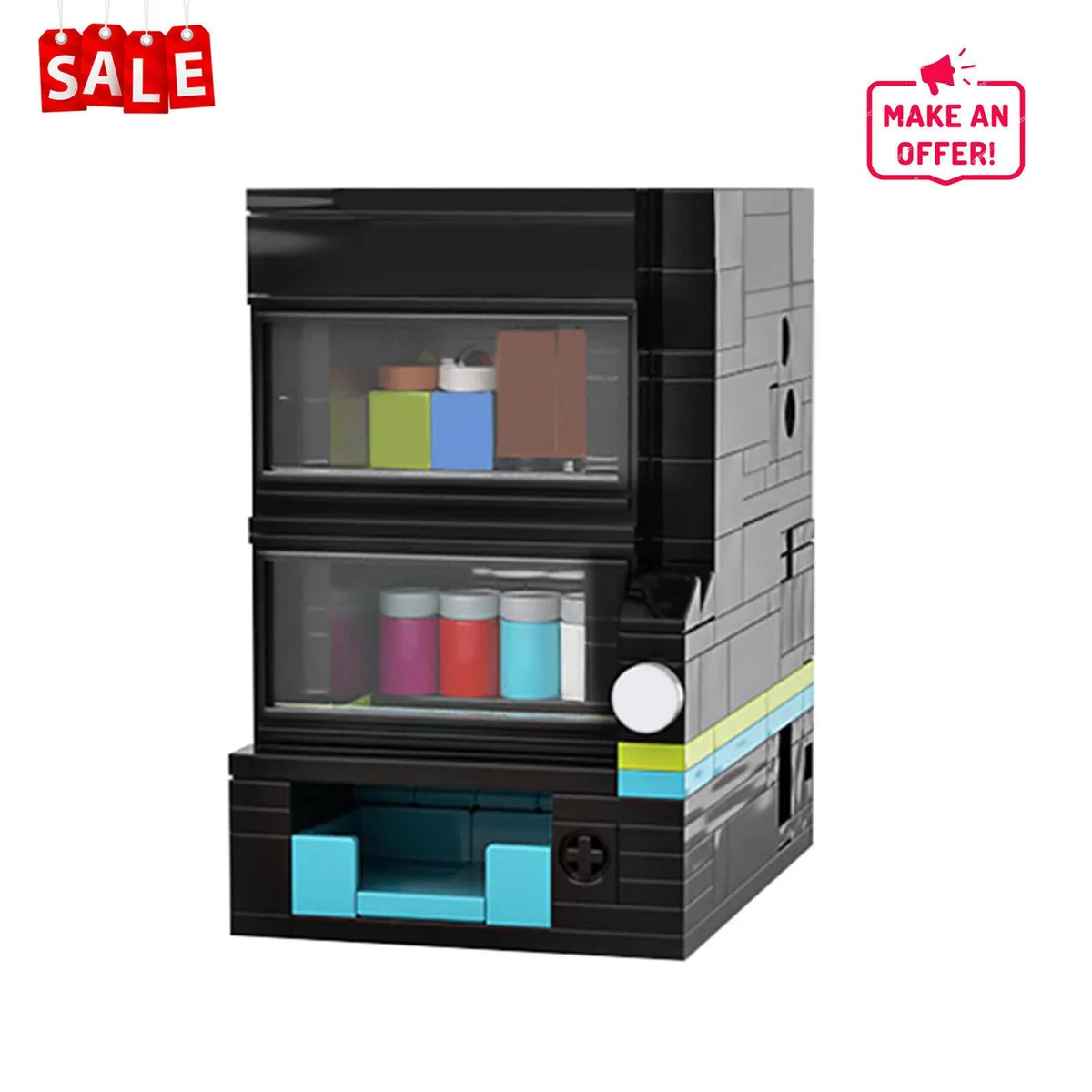 ZITIANYOUBUILD ZITIANYOUBUILD Vending Machine Puzzle Box 267 Pieces — product photo