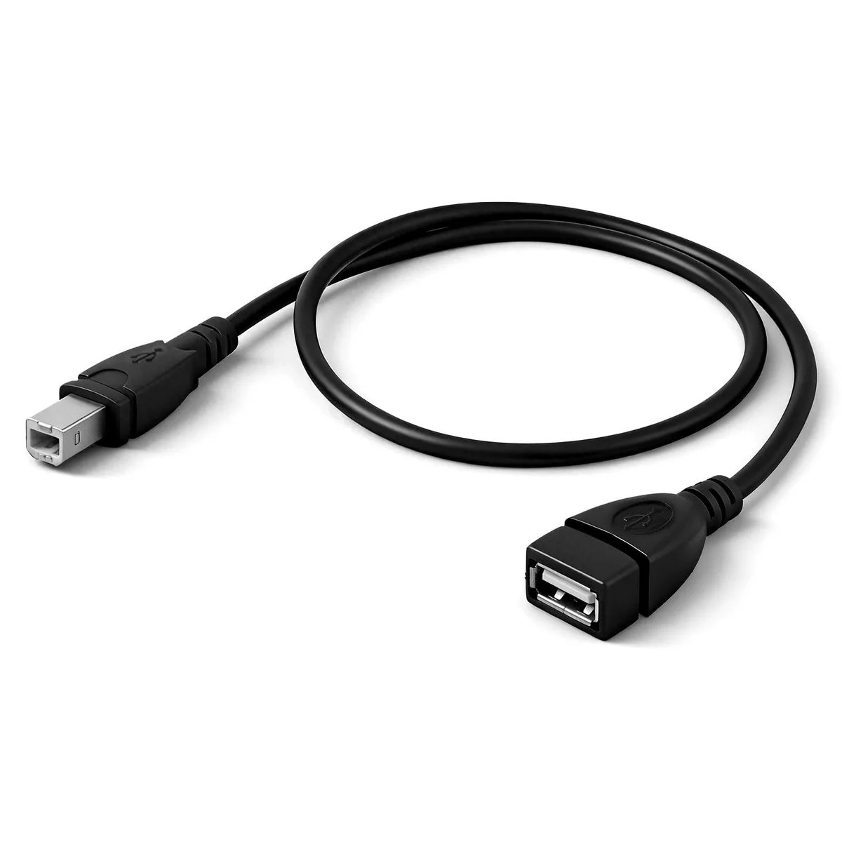  Eldraqth USB 2.0 A Female to B Male Cable 1.67 ft — product photo