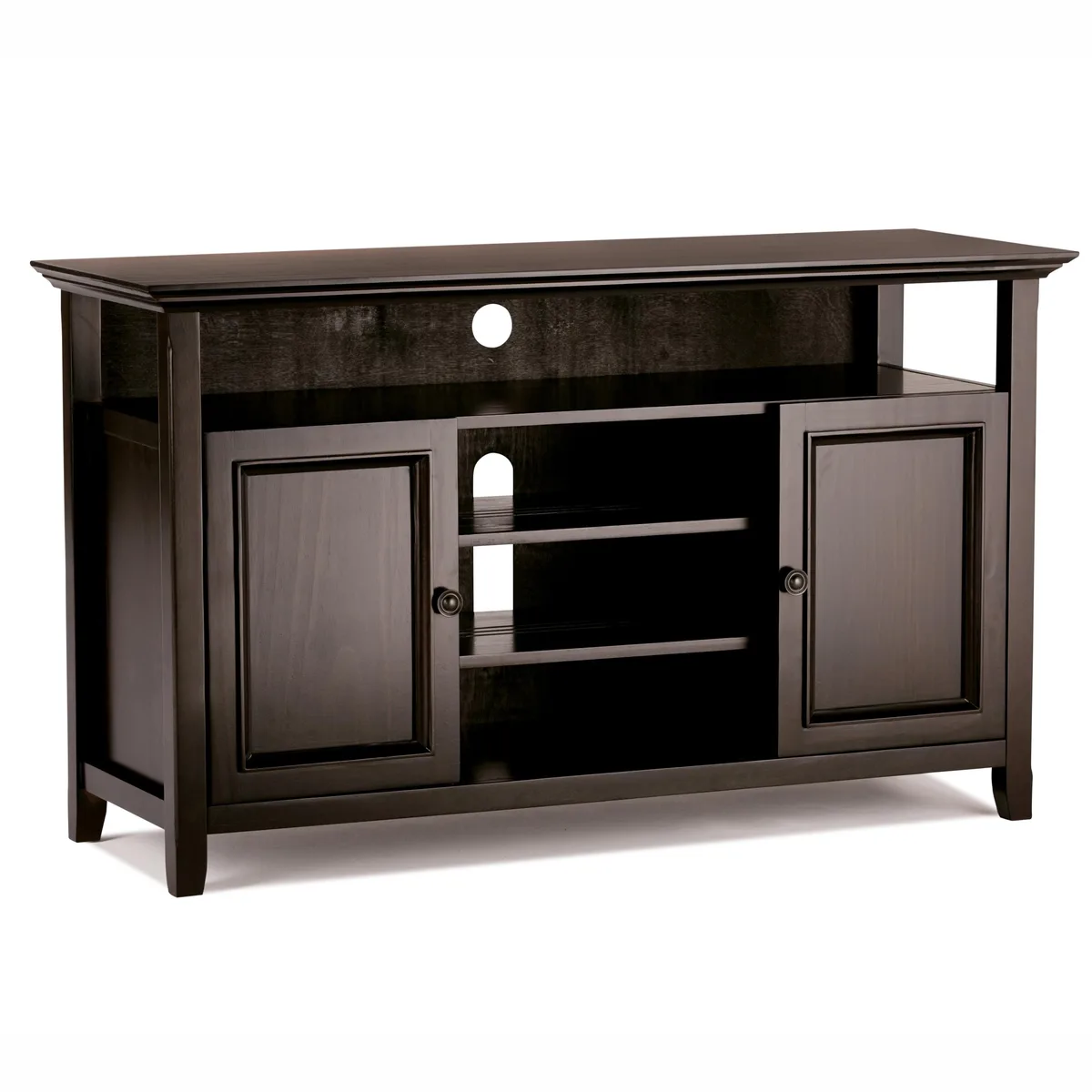 tuphen tuphen Amherst 54 inch Solid Wood TV Stand Hickory Brown — product photo