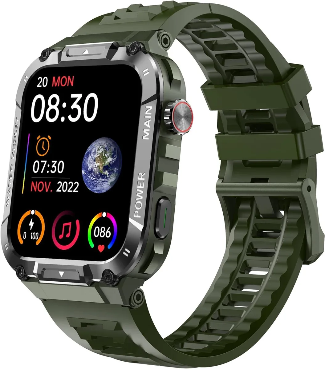 Corn Electronics Corn Electronics Military Smart Watch 1.96 Inches — product photo