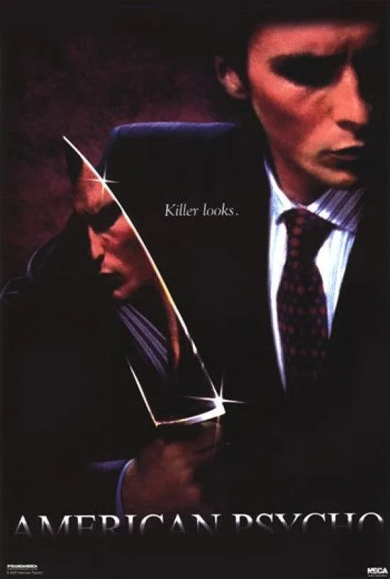 Poster print American Psycho 24 x 36 inches premium paper rolled tube