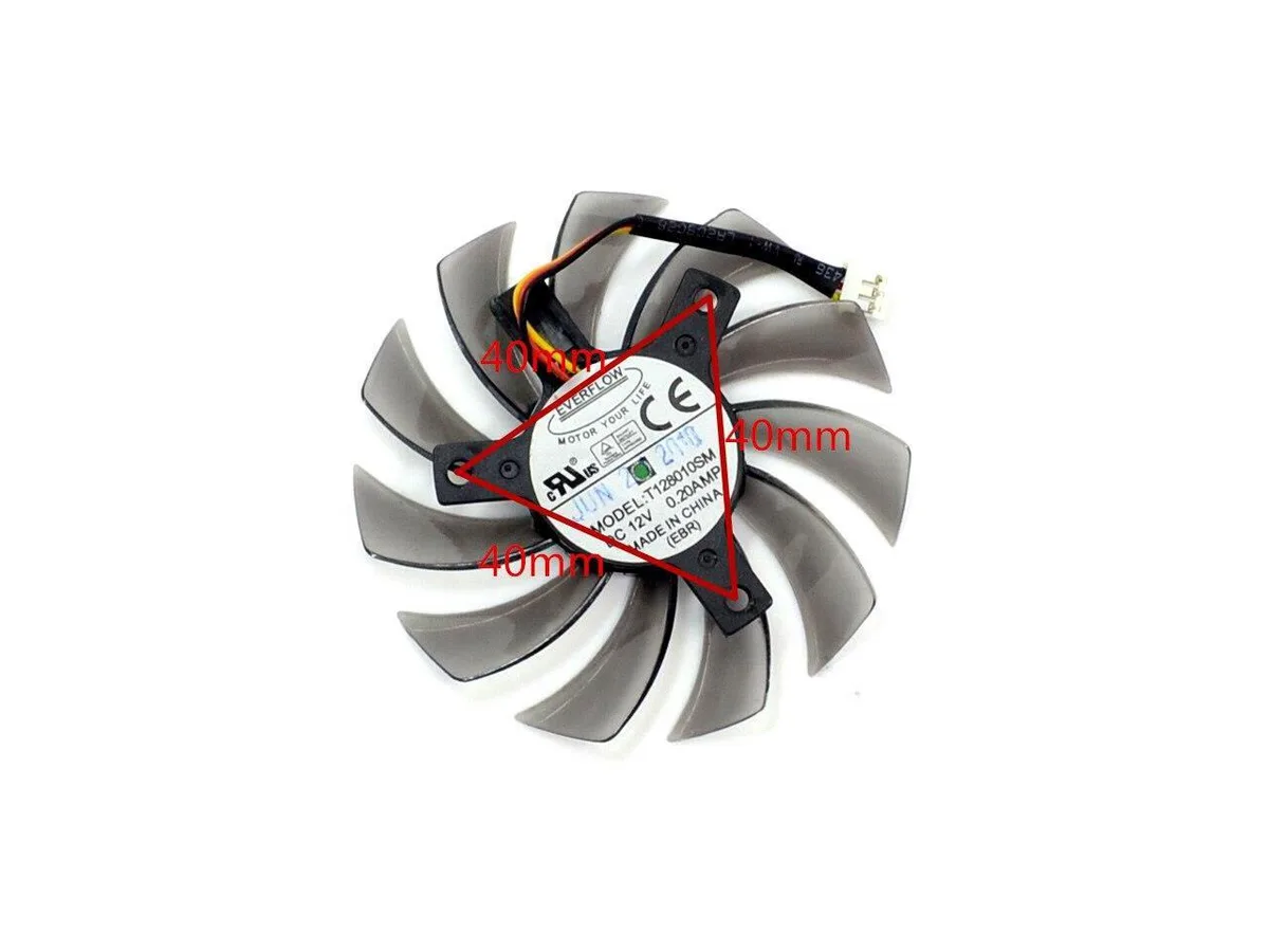 Fans Fans Video Card Fan 12V .20A 75mm T128010SM — product photo