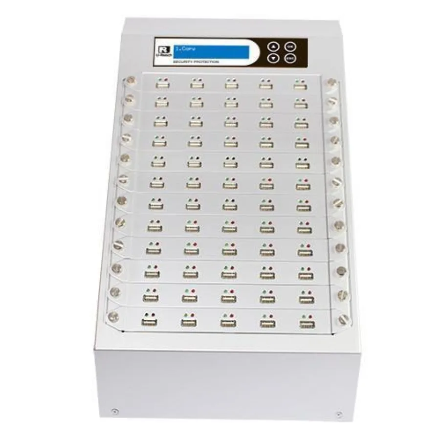 U-Reach, Inc. U-Reach, Inc. UB960S 1:59 USB Duplicator 2GB/min Silver Series — product photo