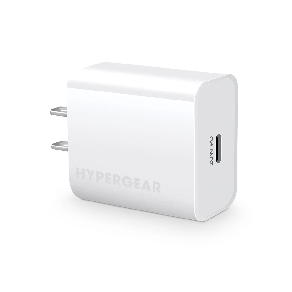 HyperGear HyperGear 20W White USB-C PD Wall Charger — product photo