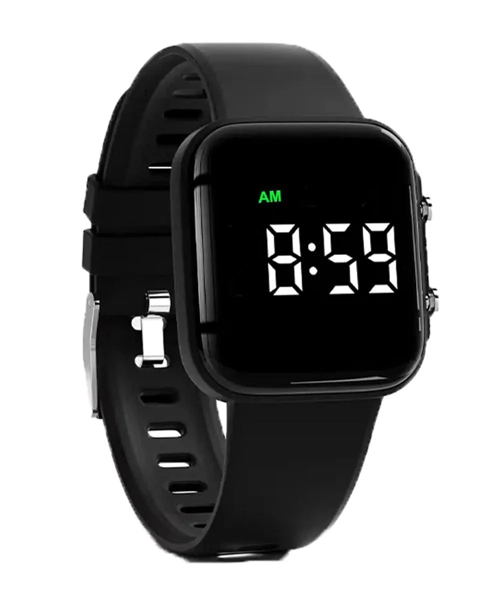  e-vibra SU15 Vibrating Alarm Watch 15 Alarms Black — product photo