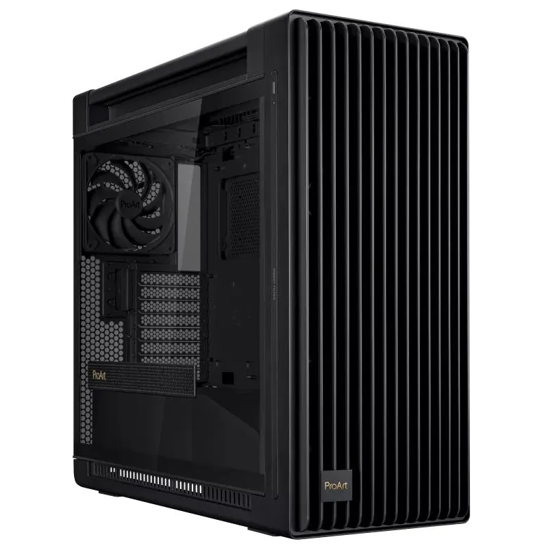 Corn Electronics Corn Electronics ProArt PA602 E-ATX PC case 420 mm radiator support 200 mm front fans USB 20Gbps — product photo