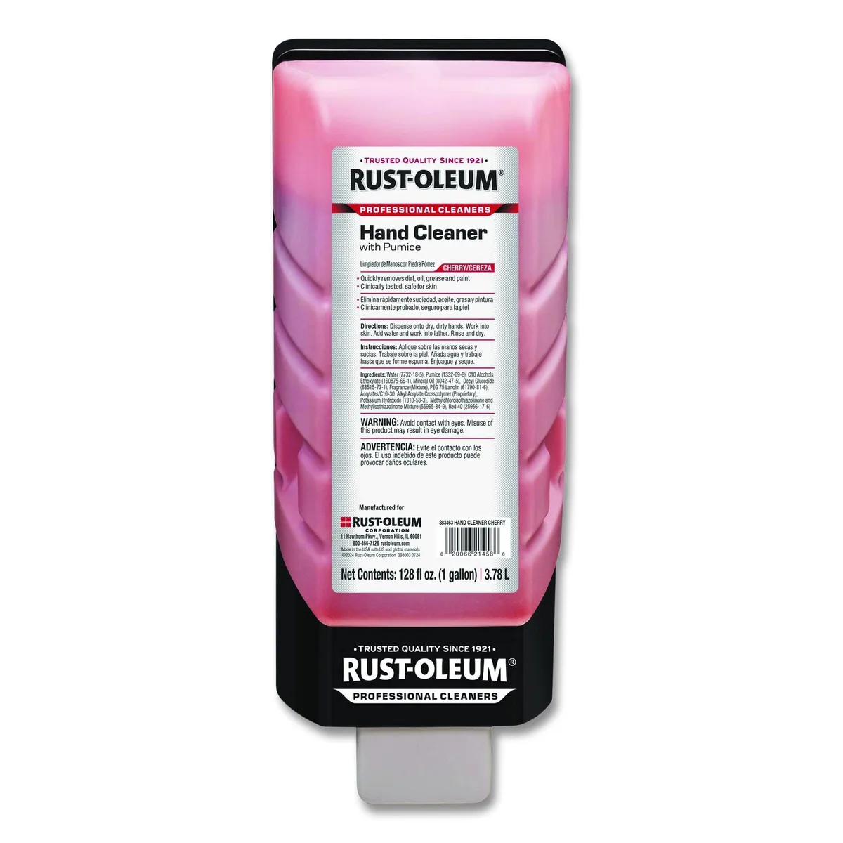 Rust-Oleum Rust-Oleum Professional Hand Cleaner Pumice Cherry 1 gal 4/Carton 383463 — product photo